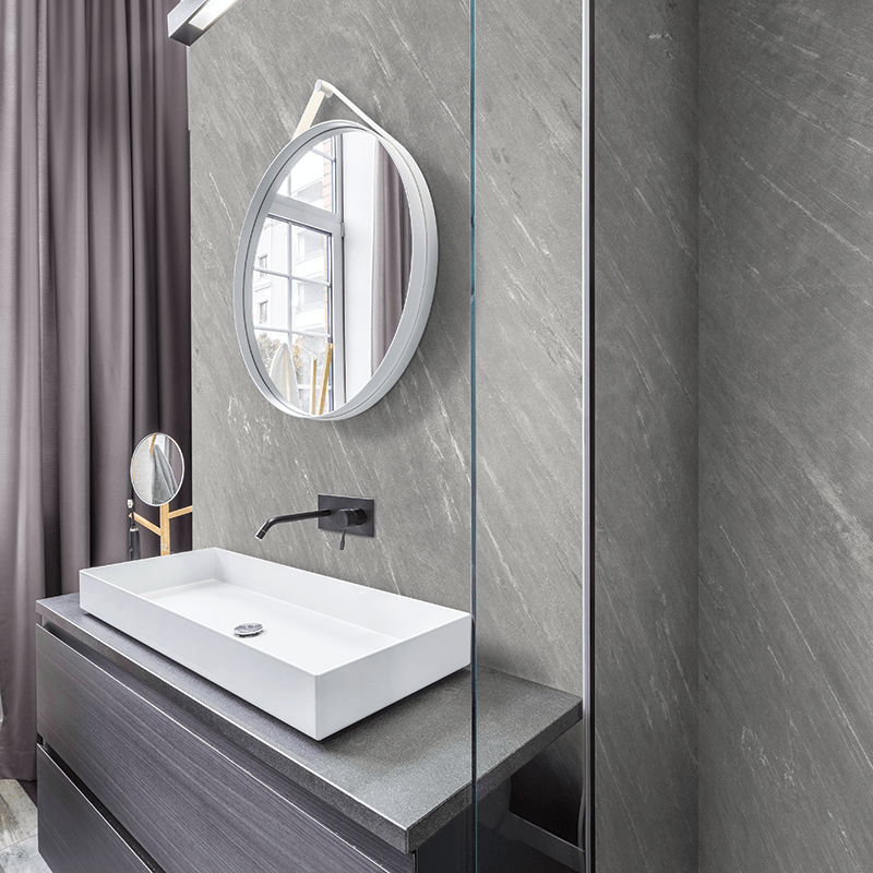 Grey Slate (matt) 6mm Zest Wall Panel 500mm x 2.6m Pk3 Image